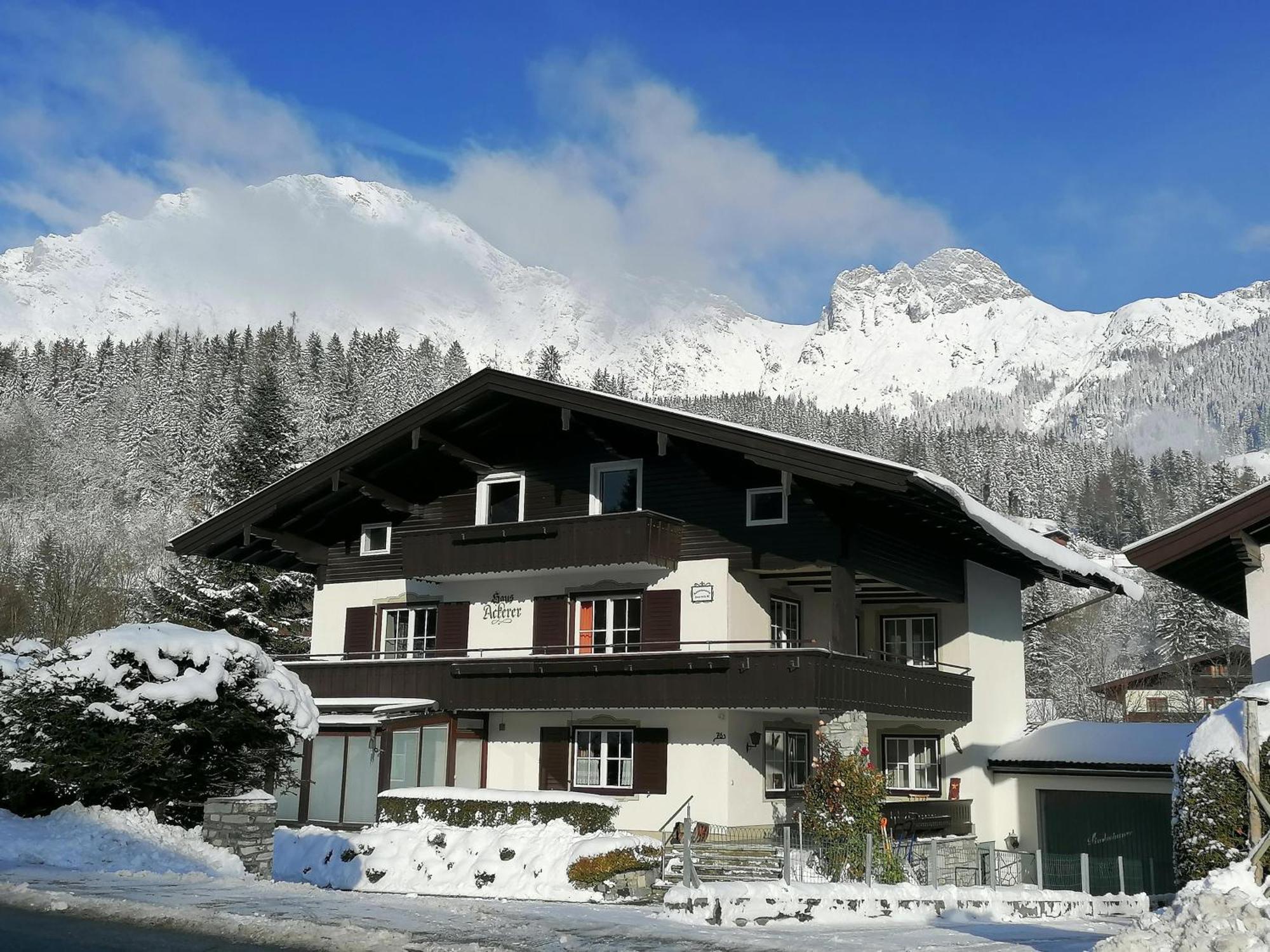 Ferienwohnung Haus Ackerer Leogang Exterior foto